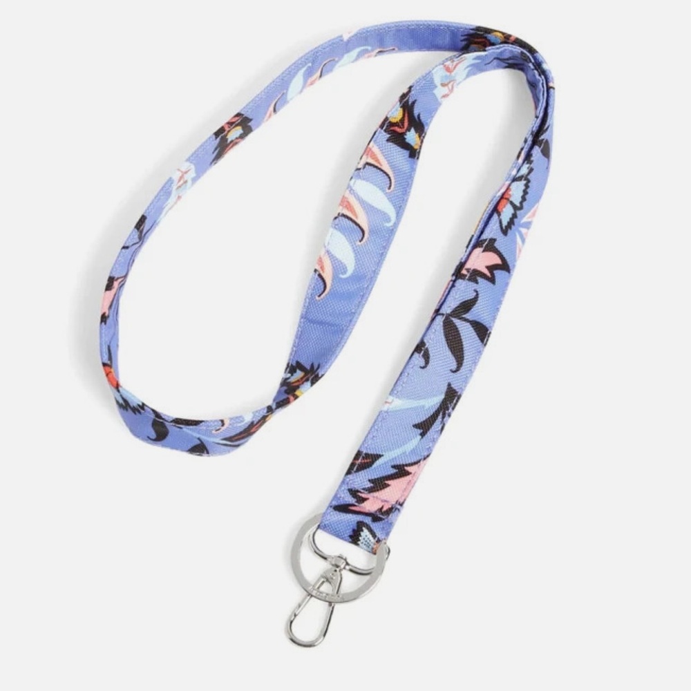 Vera Bradley Wide Lanyard Mural Garden Floral Accessories Women’s Girls NWT